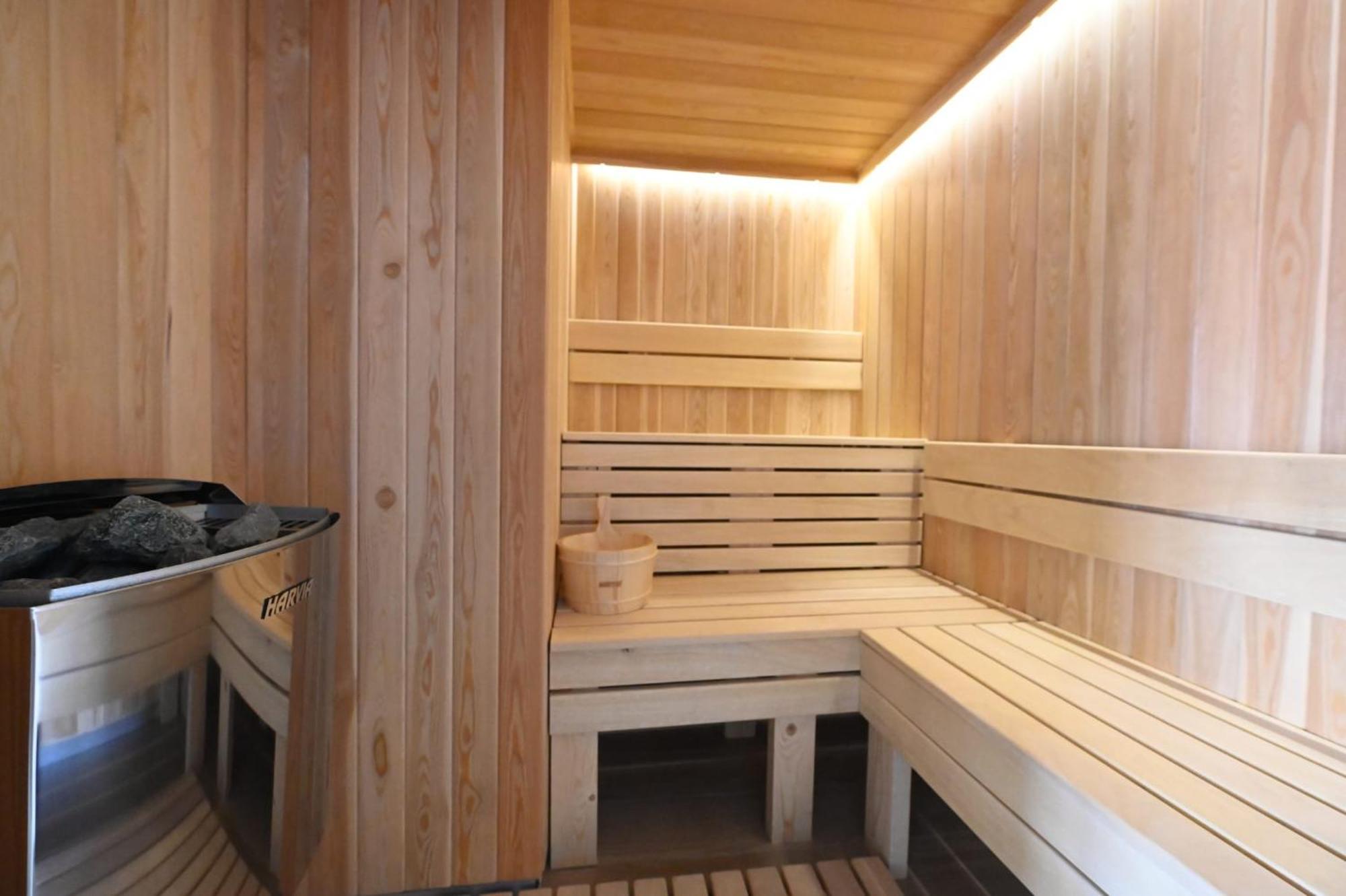 Aniroc Signature Hotel Arad Exterior photo A modern Finnish sauna